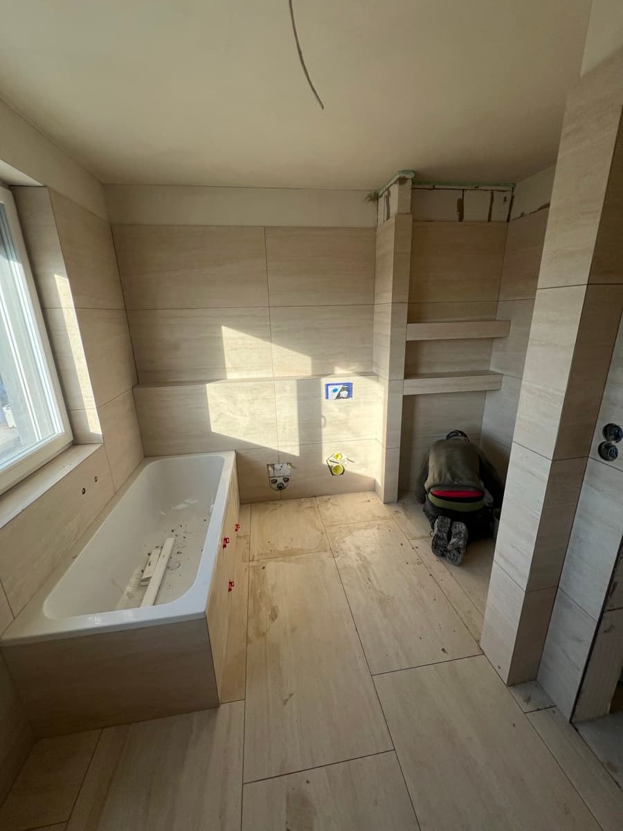 Realizace rekonstrukce koupelny Ostrava